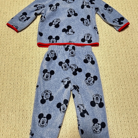 Disney Mickey Mouse Micropolar Fleece for Boys 2-Piece‎ Set - Picture 3 of 5